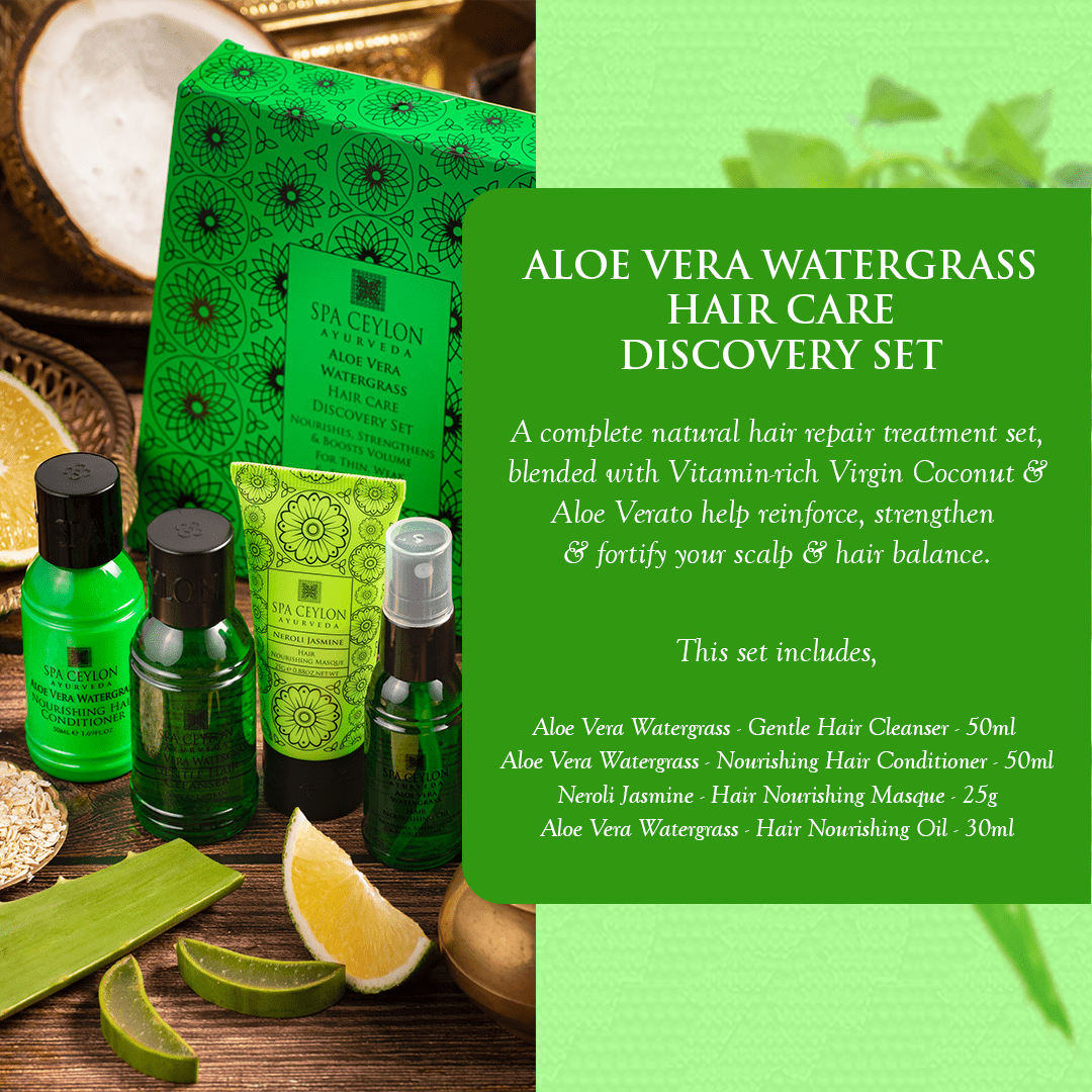 Aloe Vera Watergrass - Hair Care Discovery Set