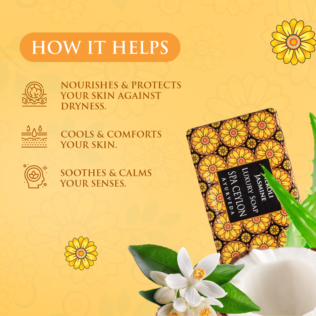 Neroli Jasmine Luxury Soap 250g