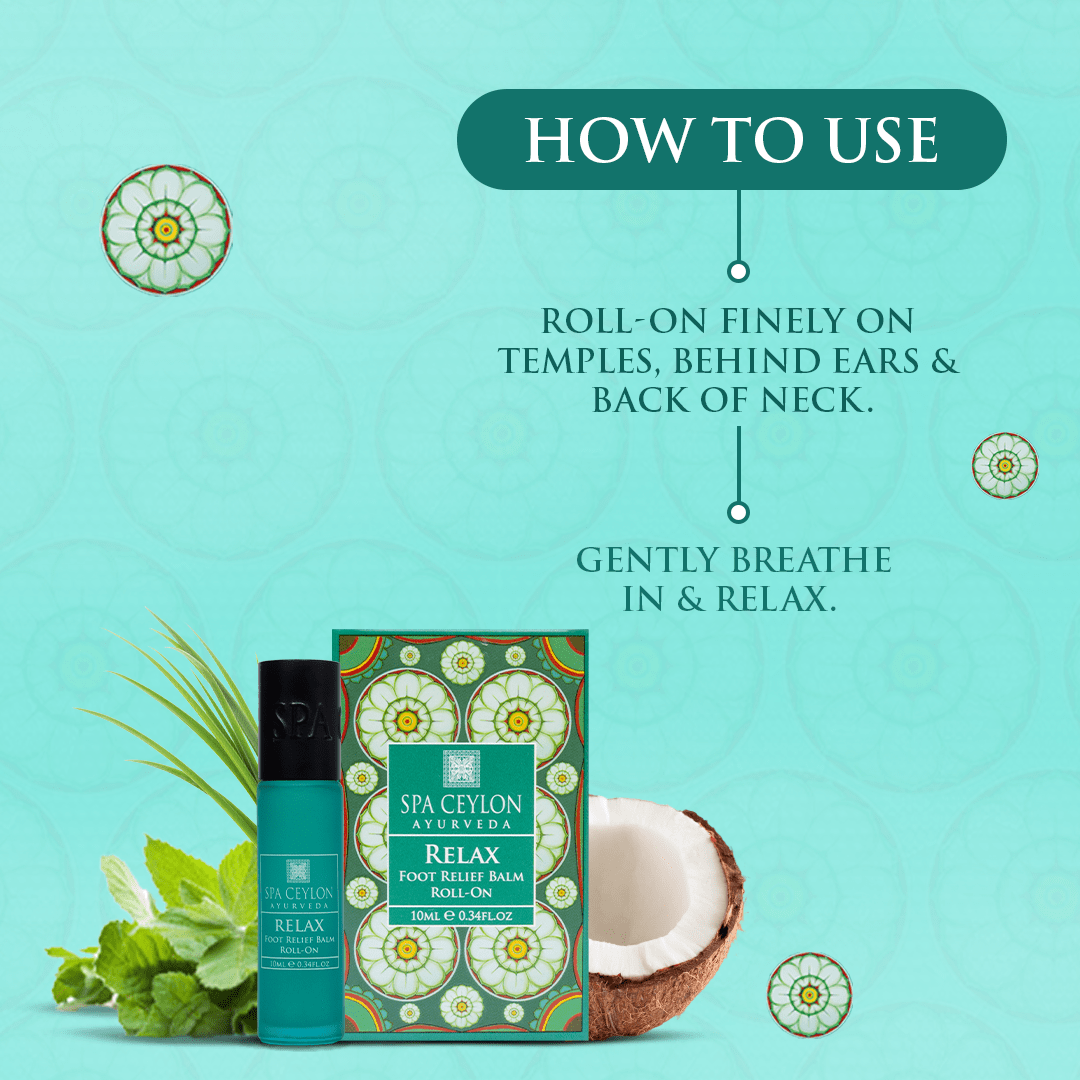 Relax Foot Relief Balm Roll On 10ml