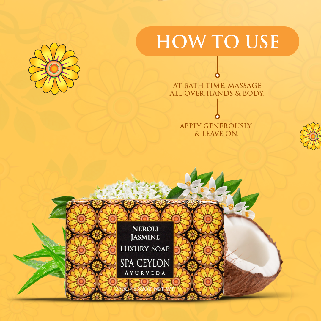 Neroli Jasmine Luxury Soap 250g
