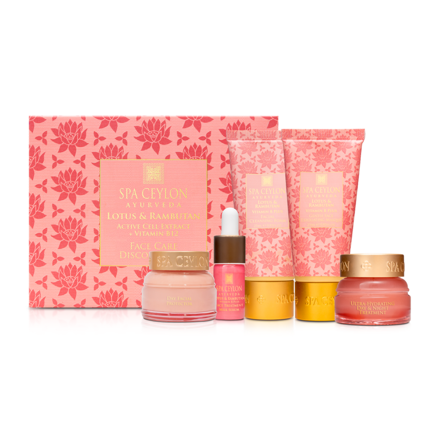 Lotus & Rambutan - Face Care Discovery Set