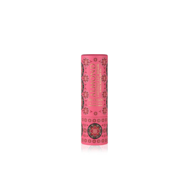 Almond Tinted Lip Balm - Nelum SPF 15+ - Spa Ceylon Sri Lanka