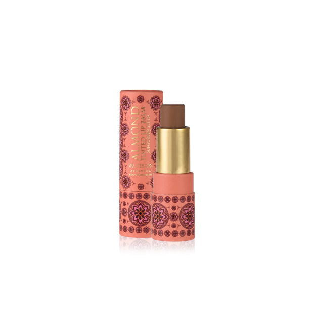Almond Tinted Lip Balm - Nude SPF 15+ - Spa Ceylon Sri Lanka