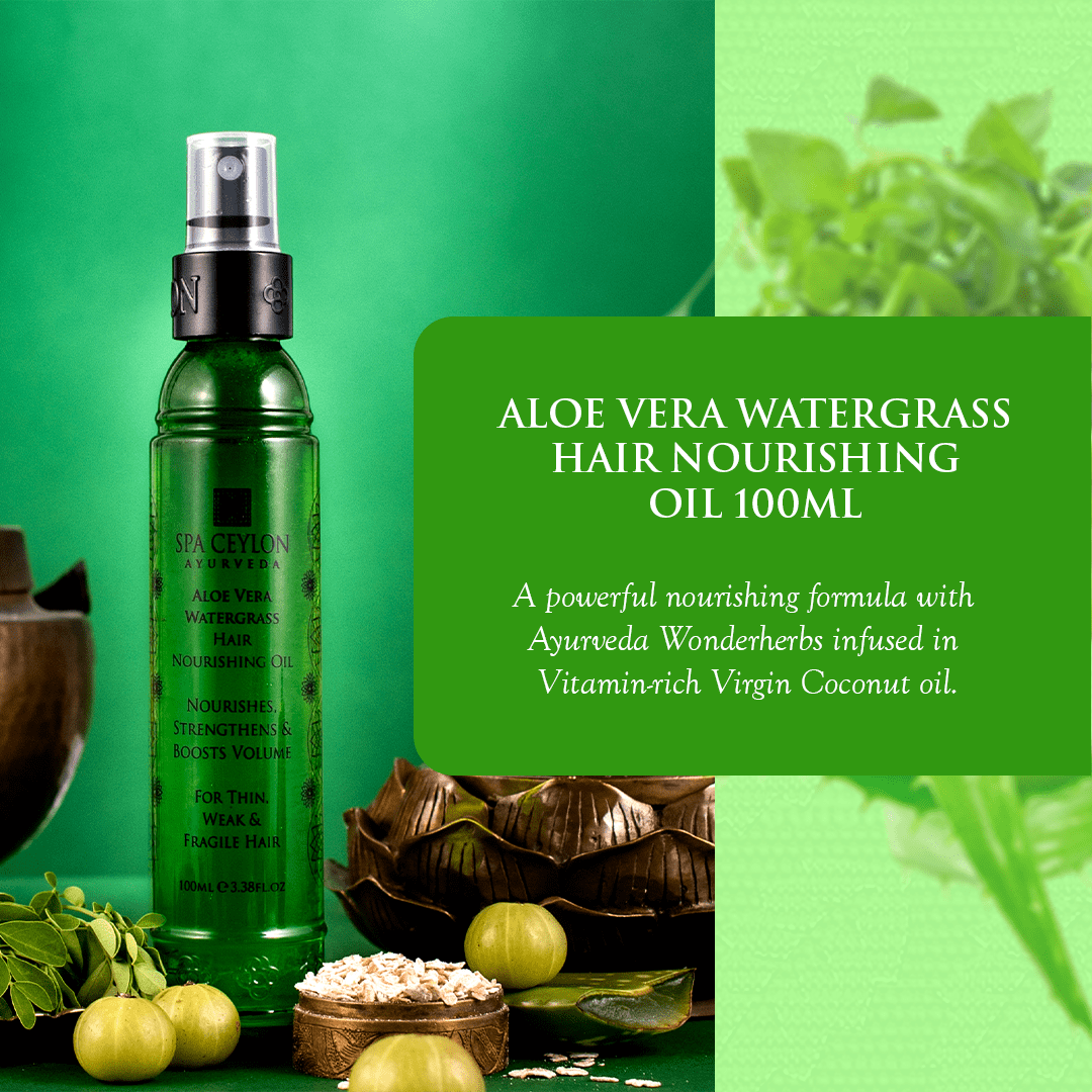 Aloe Vera Watergrass -Hair Nourishing Oil 100ml