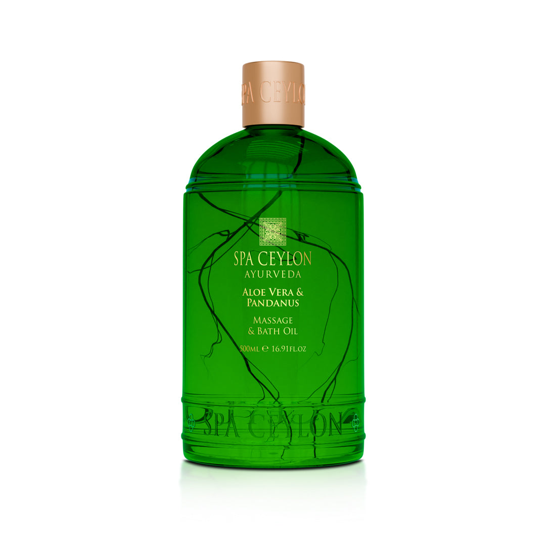 Aloe Vera & Pandanus - Massage & Bath Oil 500ml