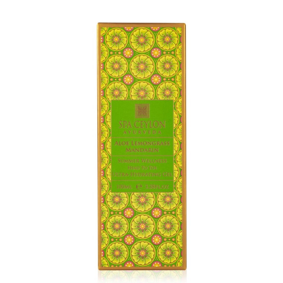 Aloe Lemongrass Mandarin - Summer Wellness Head To Toe Ultra-Hydrating Gel(100ml) - Spa Ceylon Sri Lanka