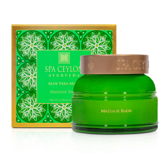 Aloe Vera Mint - Massage Balm - 95g - Spa Ceylon Sri Lanka
