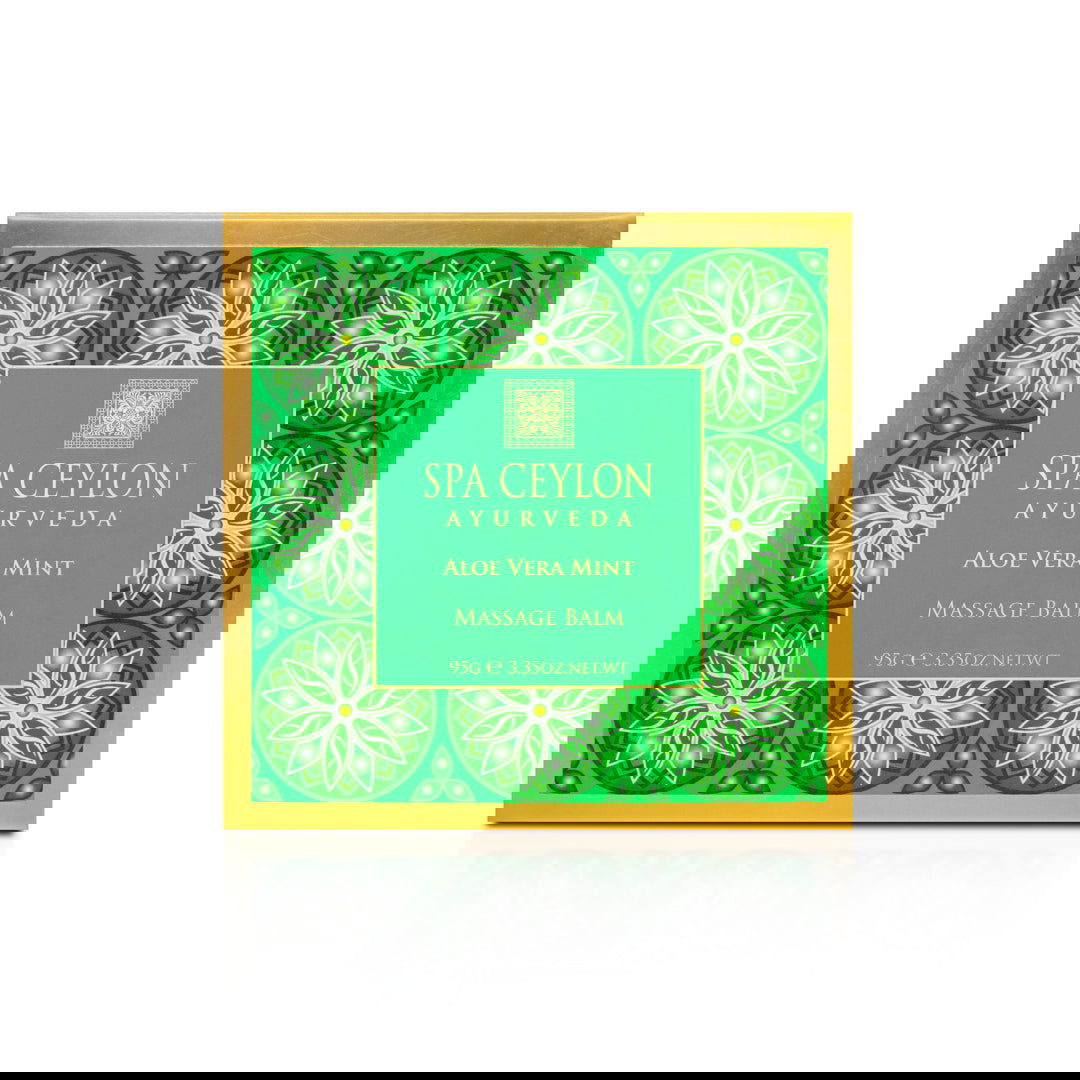 Aloe Vera Mint - Massage Balm - 95g - Spa Ceylon Sri Lanka