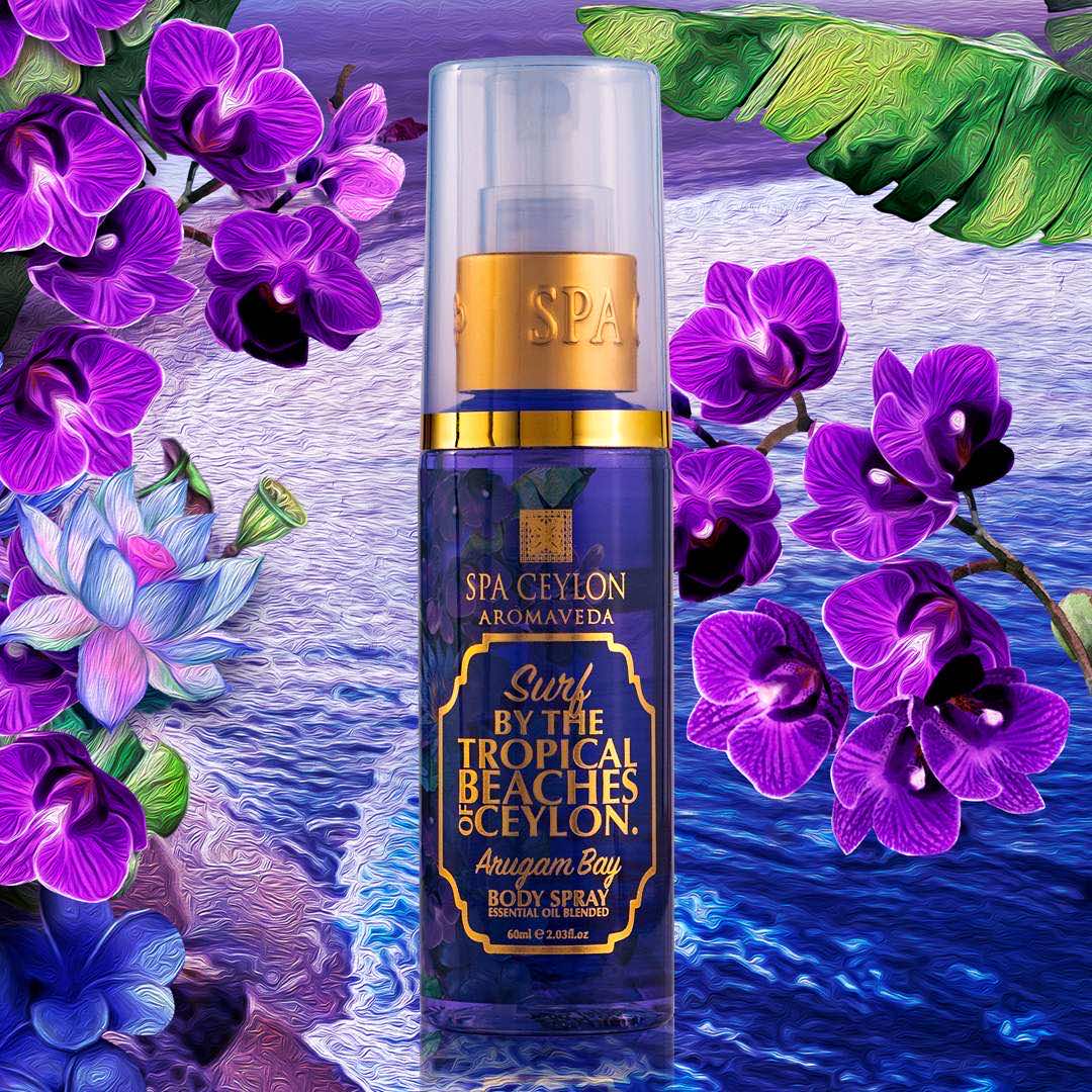 Arugambay - Body Spray 60ml - Spa Ceylon Sri Lanka