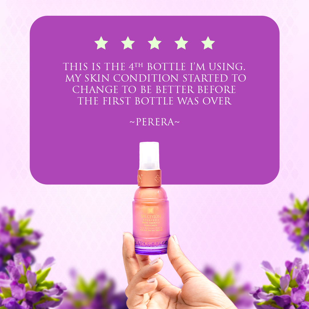 Skin Smooth Bakuchiol - Retinol Alternative Age Refining Day & Night Facial Serum - 30ml