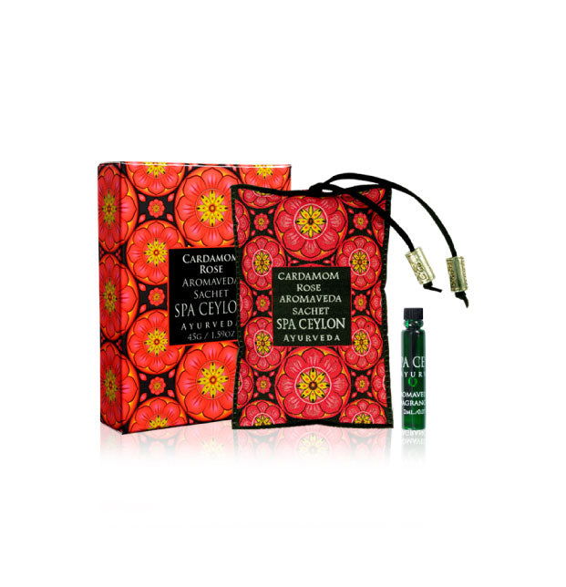 Cardamom Rose - Aromaveda Sachet - Spa Ceylon Sri Lanka