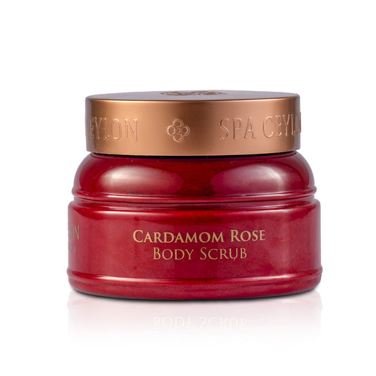 Cardamom Rose - Body Scrub 200g - Spa Ceylon Sri Lanka