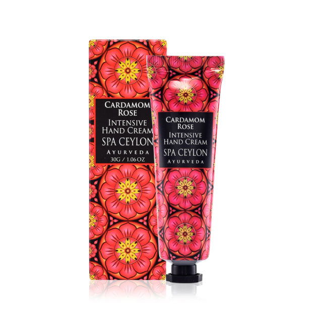 Cardamom Rose - Intensive Hand Cream 30g - Spa Ceylon Sri Lanka