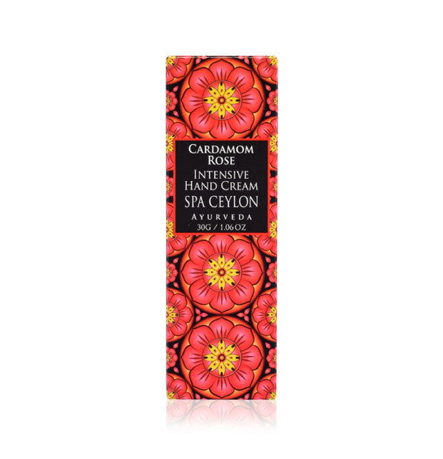 Cardamom Rose - Intensive Hand Cream 30g - Spa Ceylon Sri Lanka