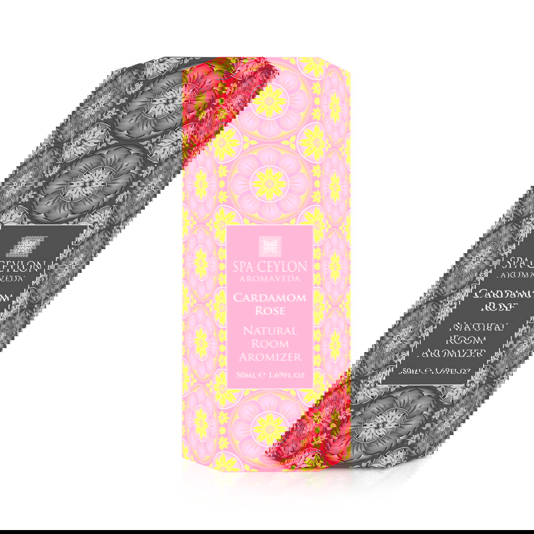Cardamom Rose - Natural Room Aromizer 50ml - Spa Ceylon Sri Lanka