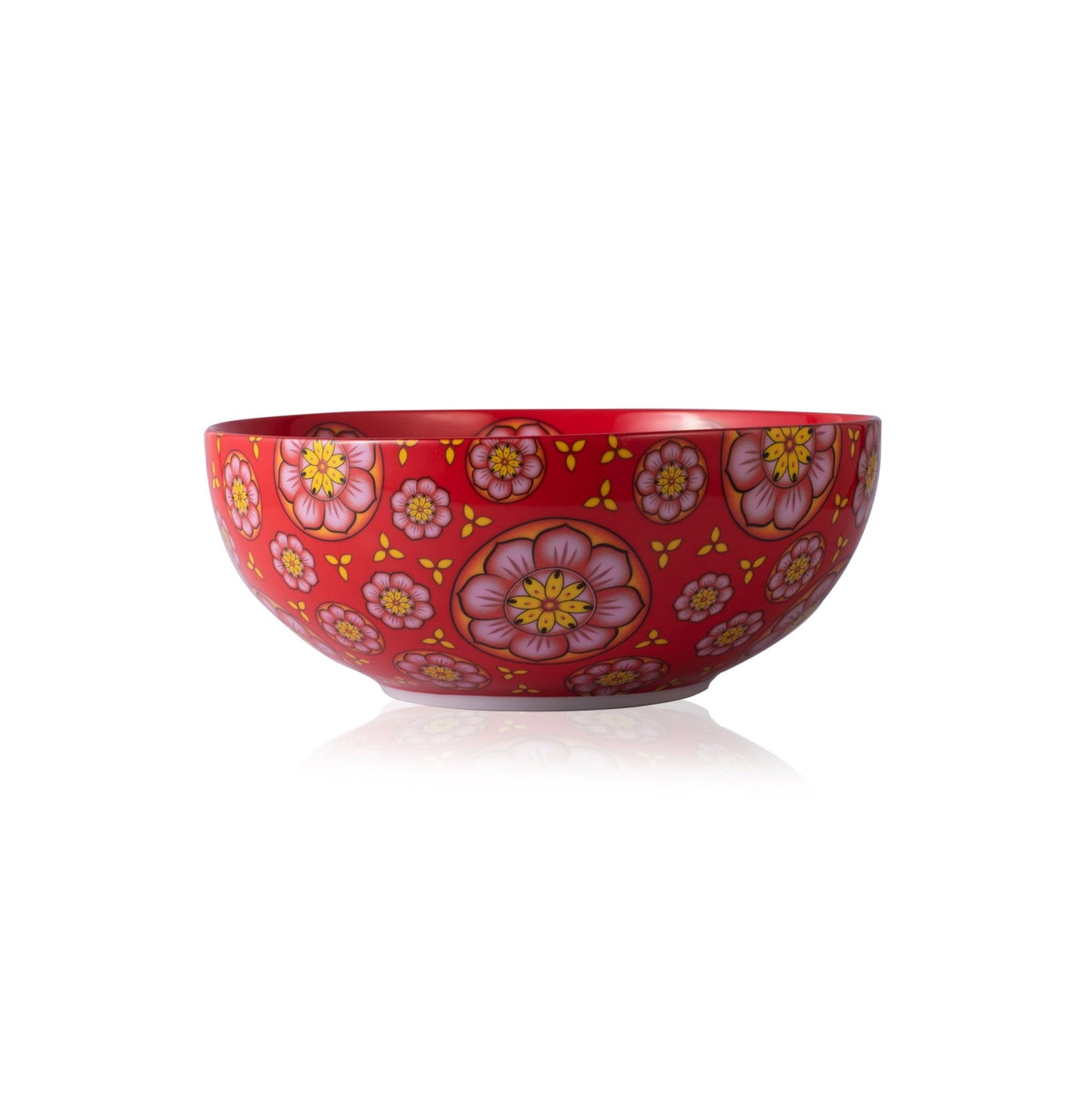 Cardamom Rose Fine Porcelain Bowl Large - Spa Ceylon Sri Lanka