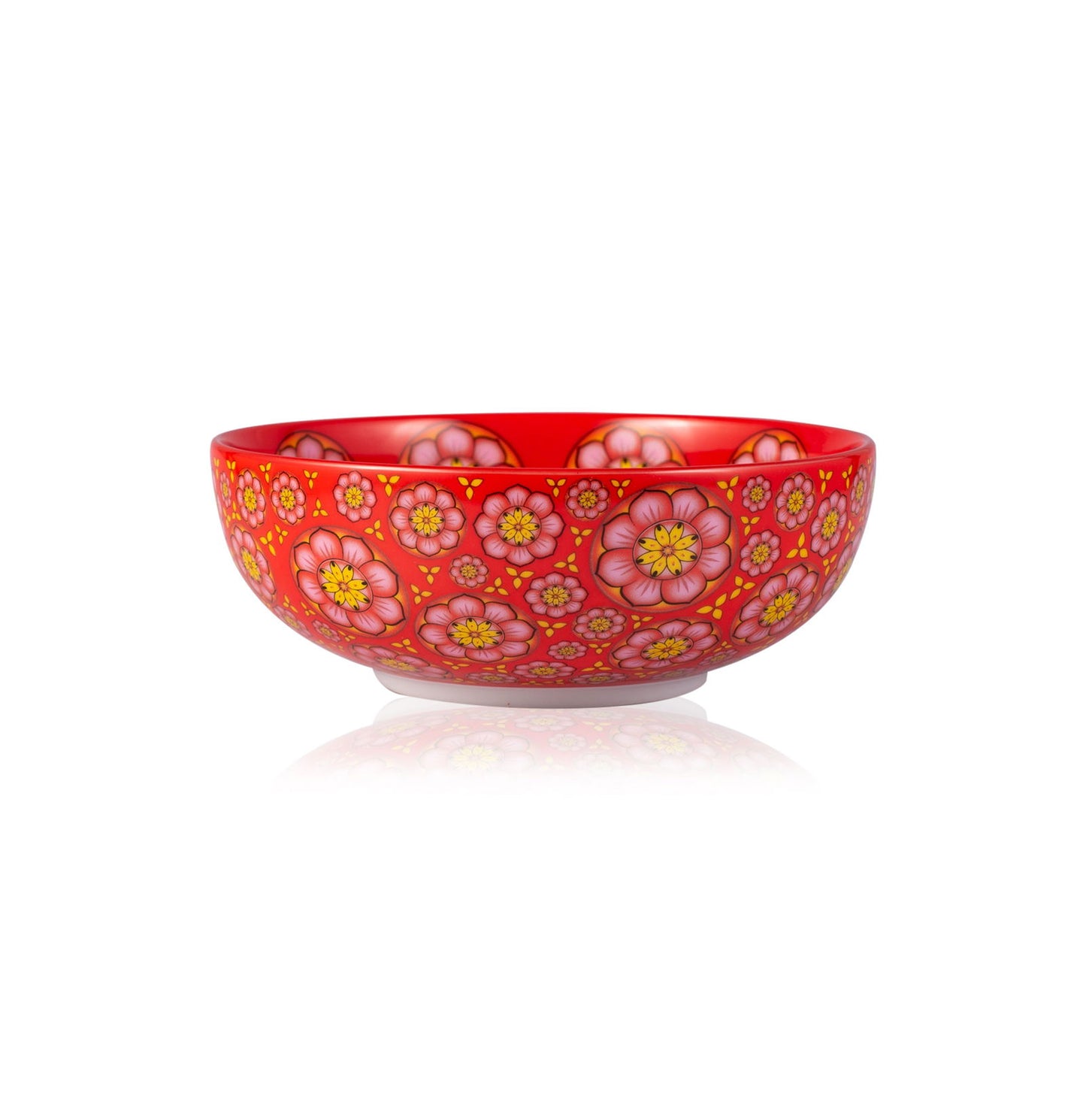 Cardamom Rose Fine Porcelain Bowl Medium - Spa Ceylon Sri Lanka