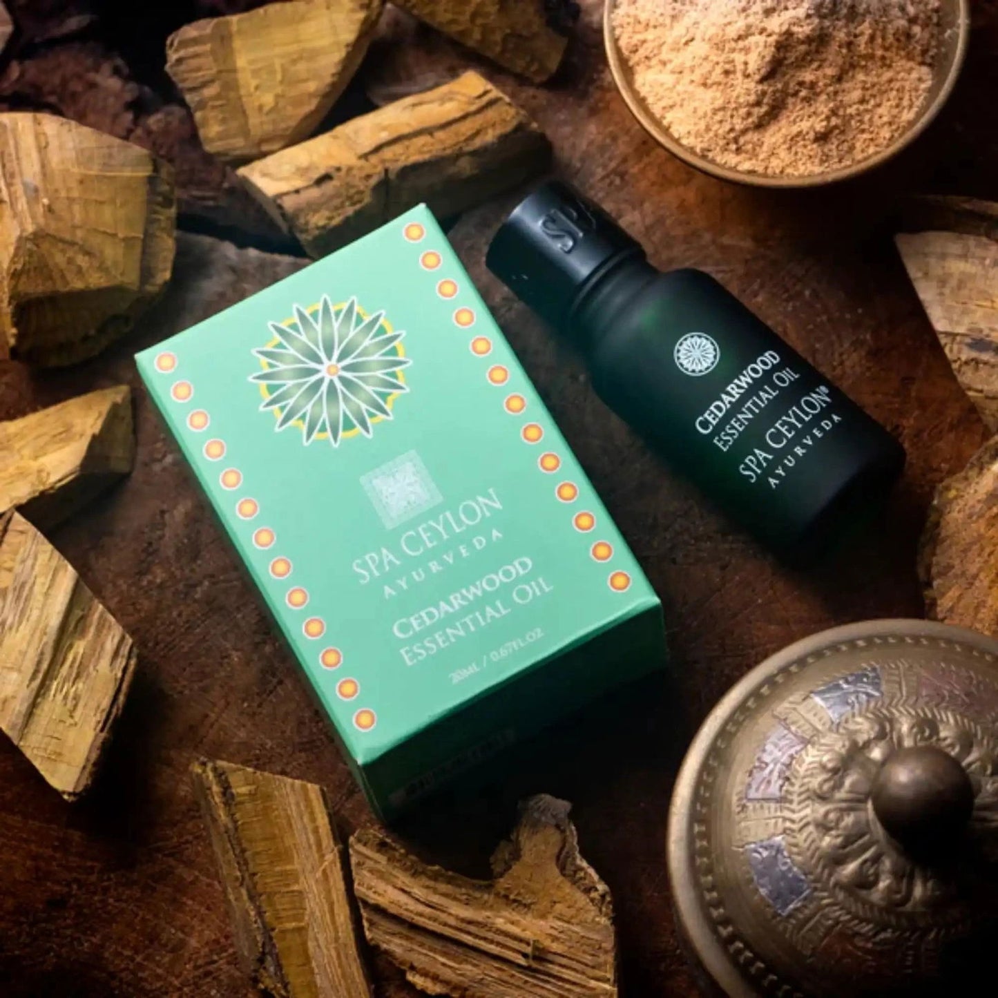 Cedarwood - Essential Oil 20ml - Spa Ceylon Sri Lanka