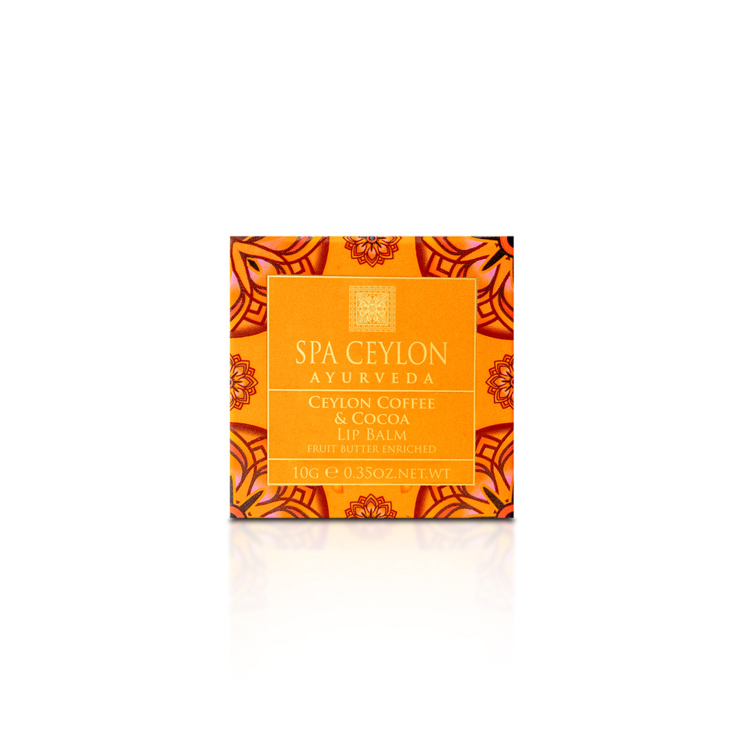 Ceylon Coffee & Cocoa - Fruit Butter Enriched - Lip Balm - 10g