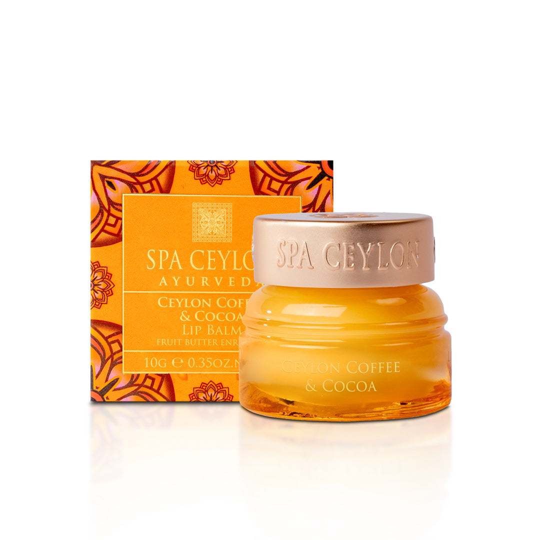 Ceylon Coffee & Cocoa - Fruit Butter Enriched - Lip Balm - 10g