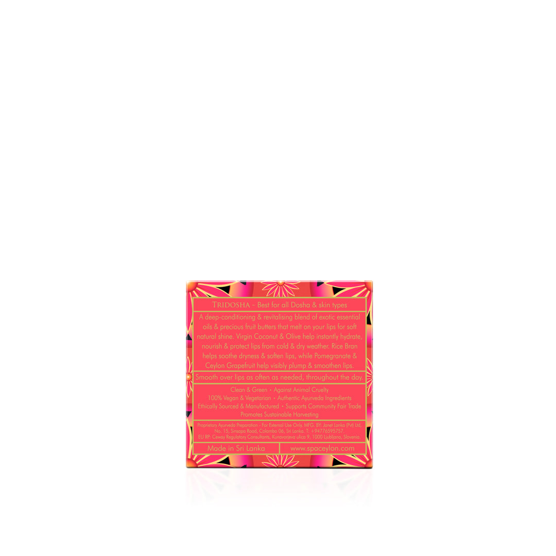 Ceylon Grapefruit & Rice - Fruit Butter Enriched - Lip Balm - 10g