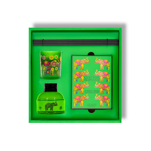Ceylon Elephant - Forest Trail - Small Home Aroma Collection - Spa Ceylon Sri Lanka