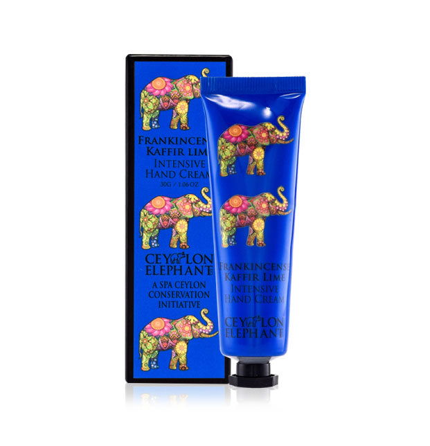 Ceylon Elephant - Frankincense Kay Lime - Intensive Hand Cream 30g - Spa Ceylon Sri Lanka