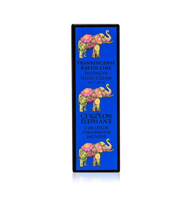 Ceylon Elephant - Frankincense Kay Lime - Intensive Hand Cream 30g - Spa Ceylon Sri Lanka