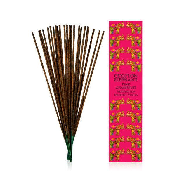 Ceylon Pink Grapefruit - Aromaveda Incense Sticks - Spa Ceylon Sri Lanka