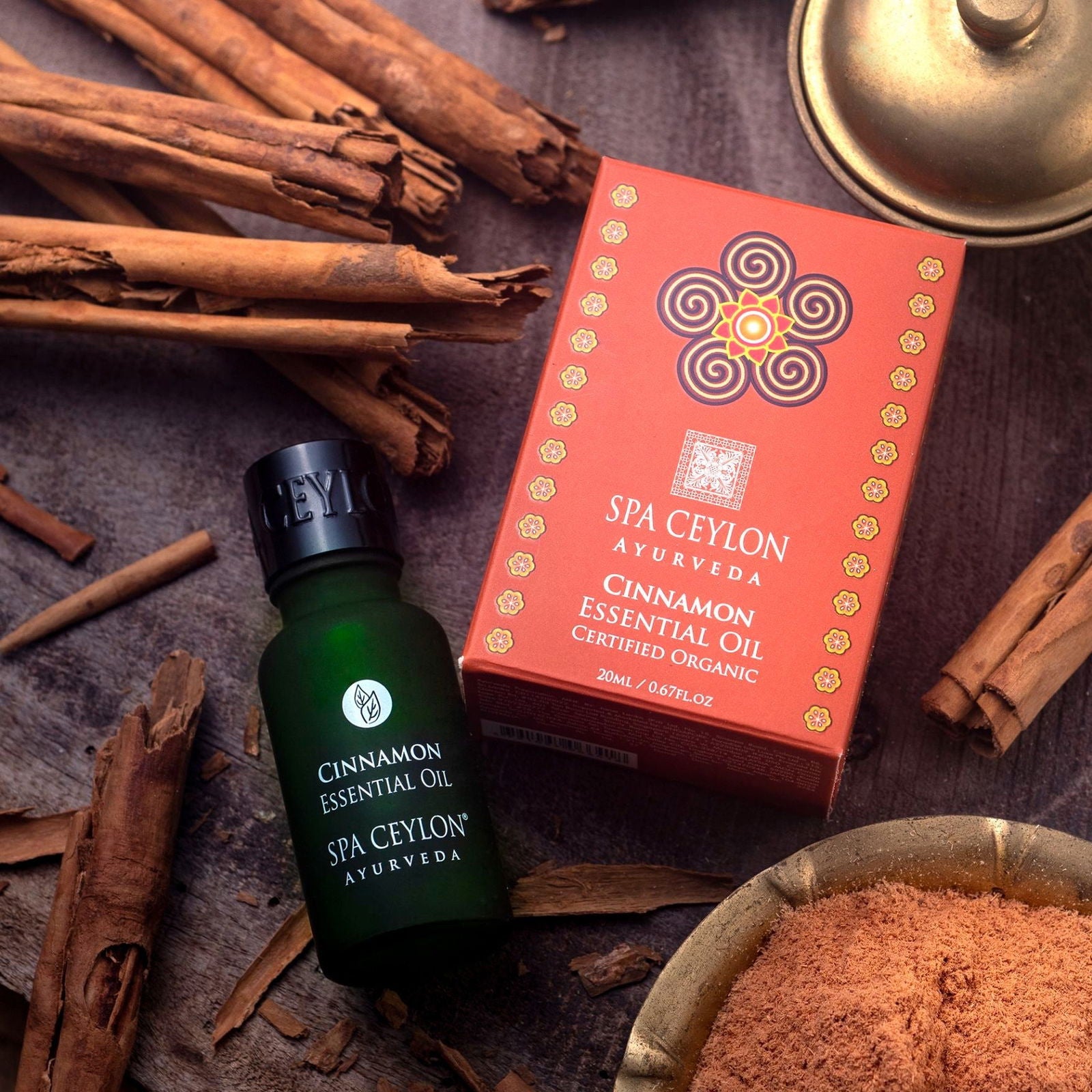 Cinnamon - Essential Oil 20ml - Spa Ceylon Sri Lanka