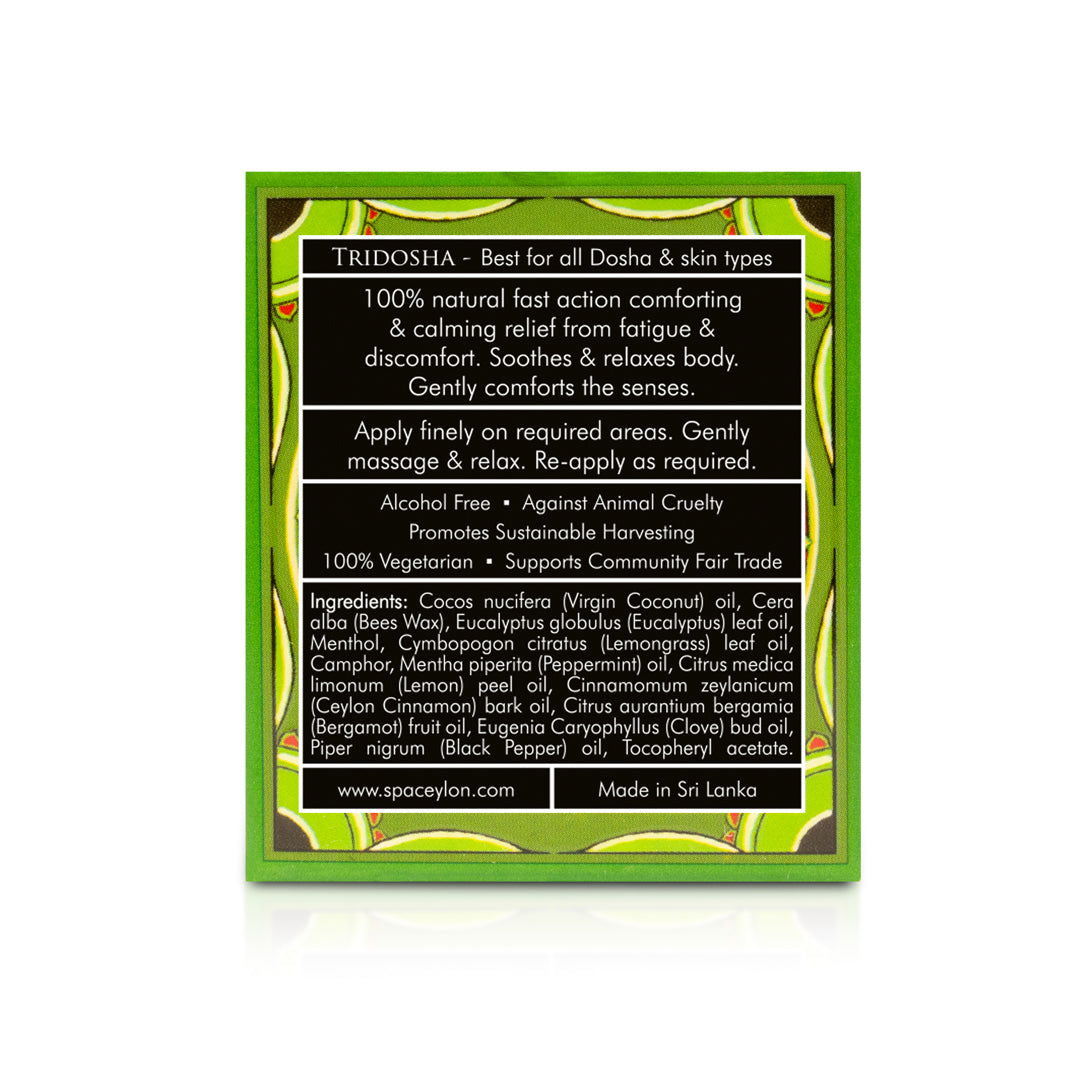 Comfort - Relieving Balm 25g - Spa Ceylon Sri Lanka