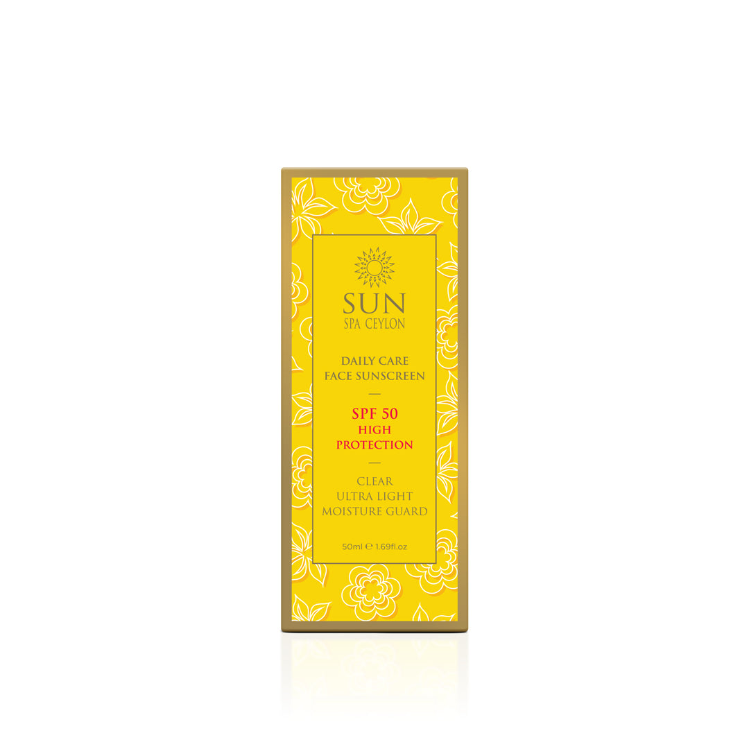 Face Sunscreen - Sun - Daily Care - Ultra Light - Moisture Guard - SPF 50 - 50ml