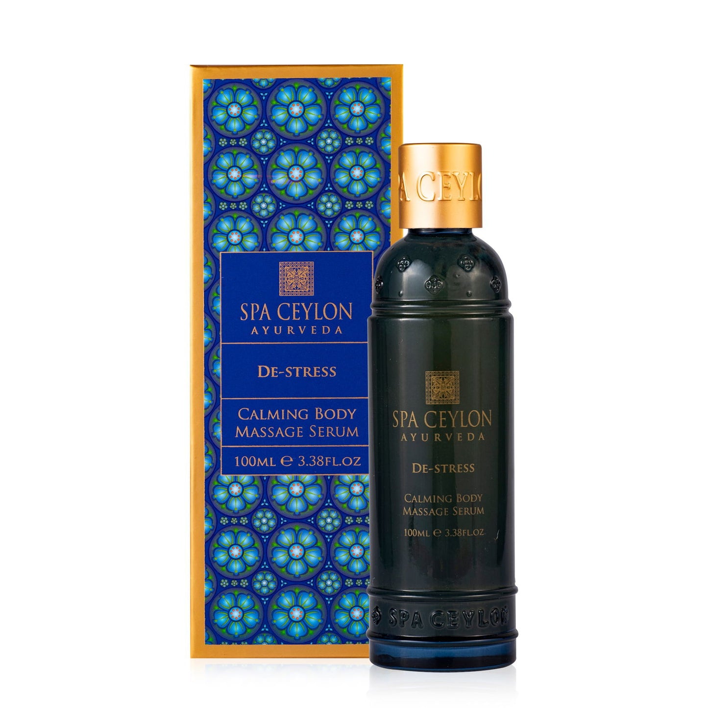 De-Stress - Calming Body Massage Serum 100ml - Spa Ceylon Sri Lanka