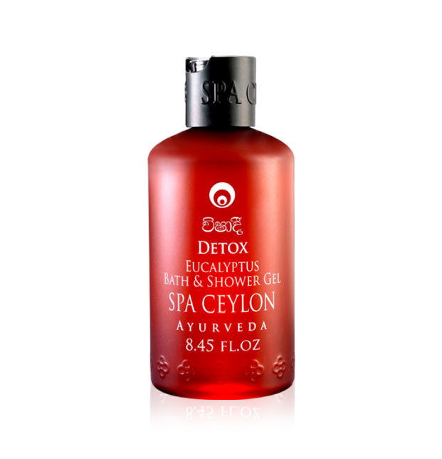 Detox - Eucalyptus Bath & Shower Gel 250ml - Spa Ceylon Sri Lanka