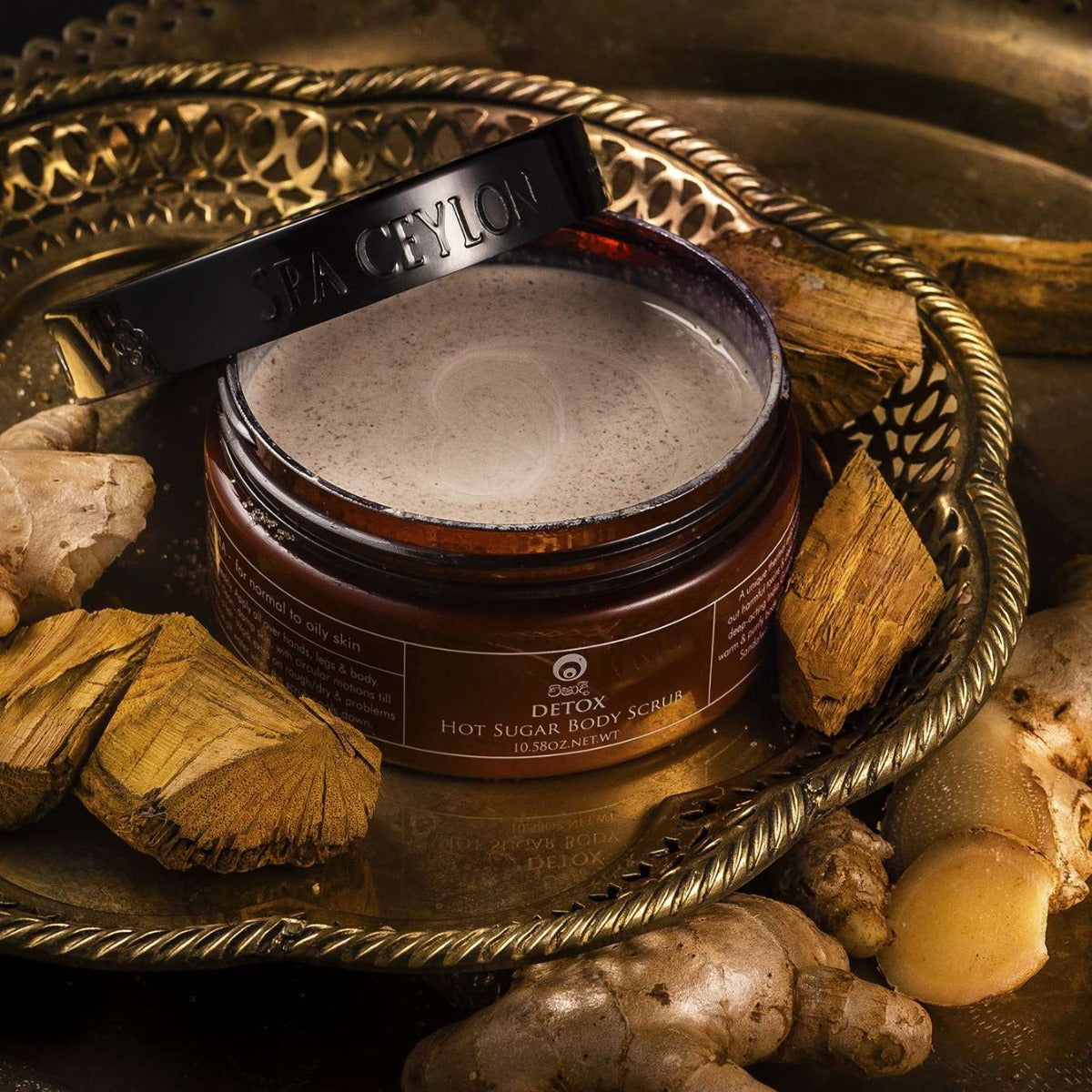 Detox - Hot Sugar Body Scrub 300g - Spa Ceylon Sri Lanka