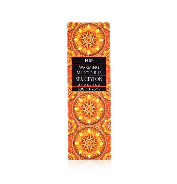 Fire - Warming Muscle Rub 50g - Spa Ceylon Sri Lanka