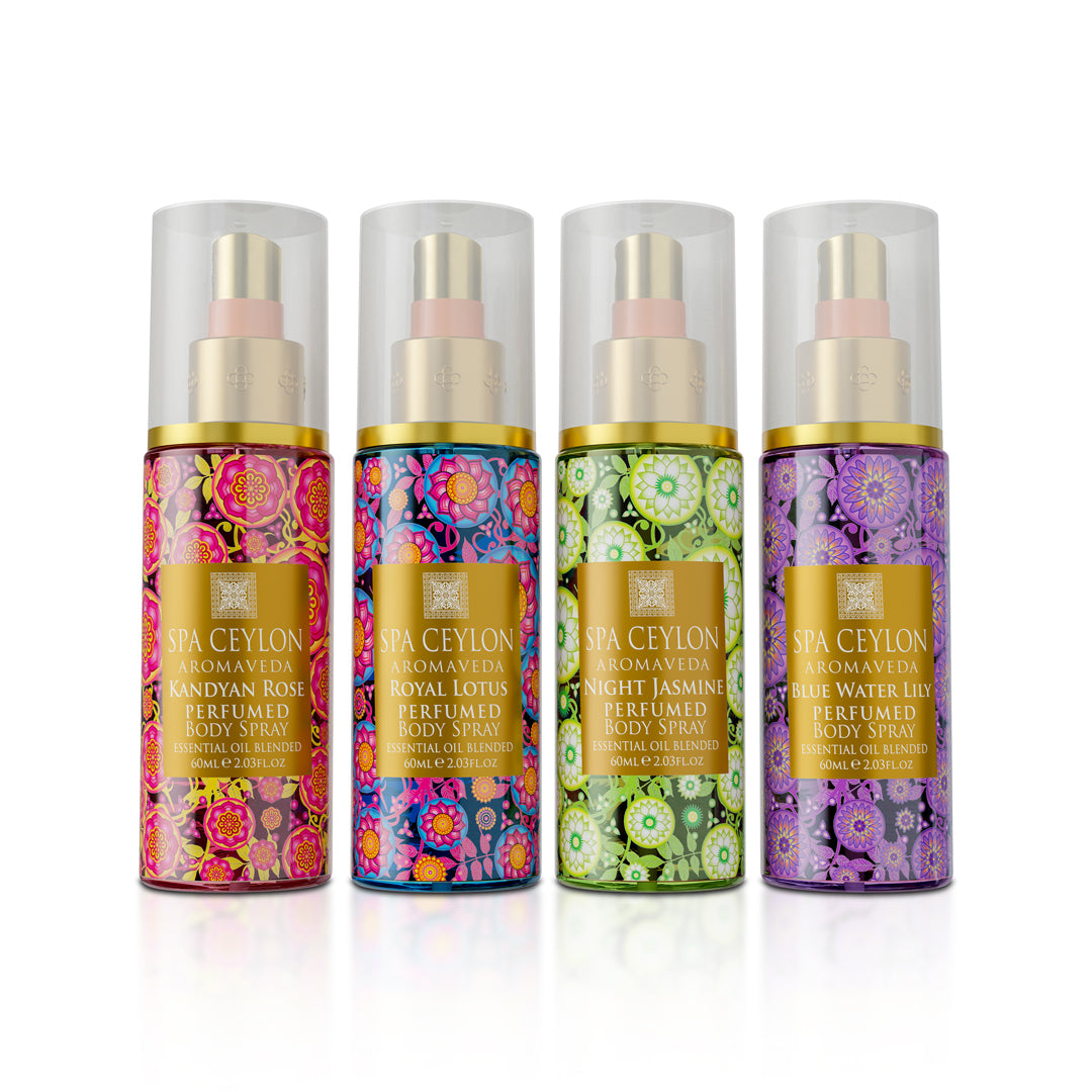 Perfumed Body Spray Collection - Floral Range