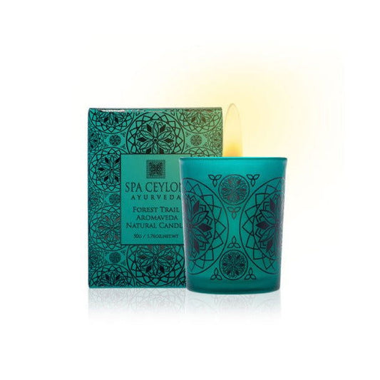 Forest Trail - Aromaveda Natural Candle 50g - Spa Ceylon Sri Lanka