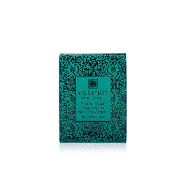 Forest Trail - Aromaveda Natural Candle 50g - Spa Ceylon Sri Lanka