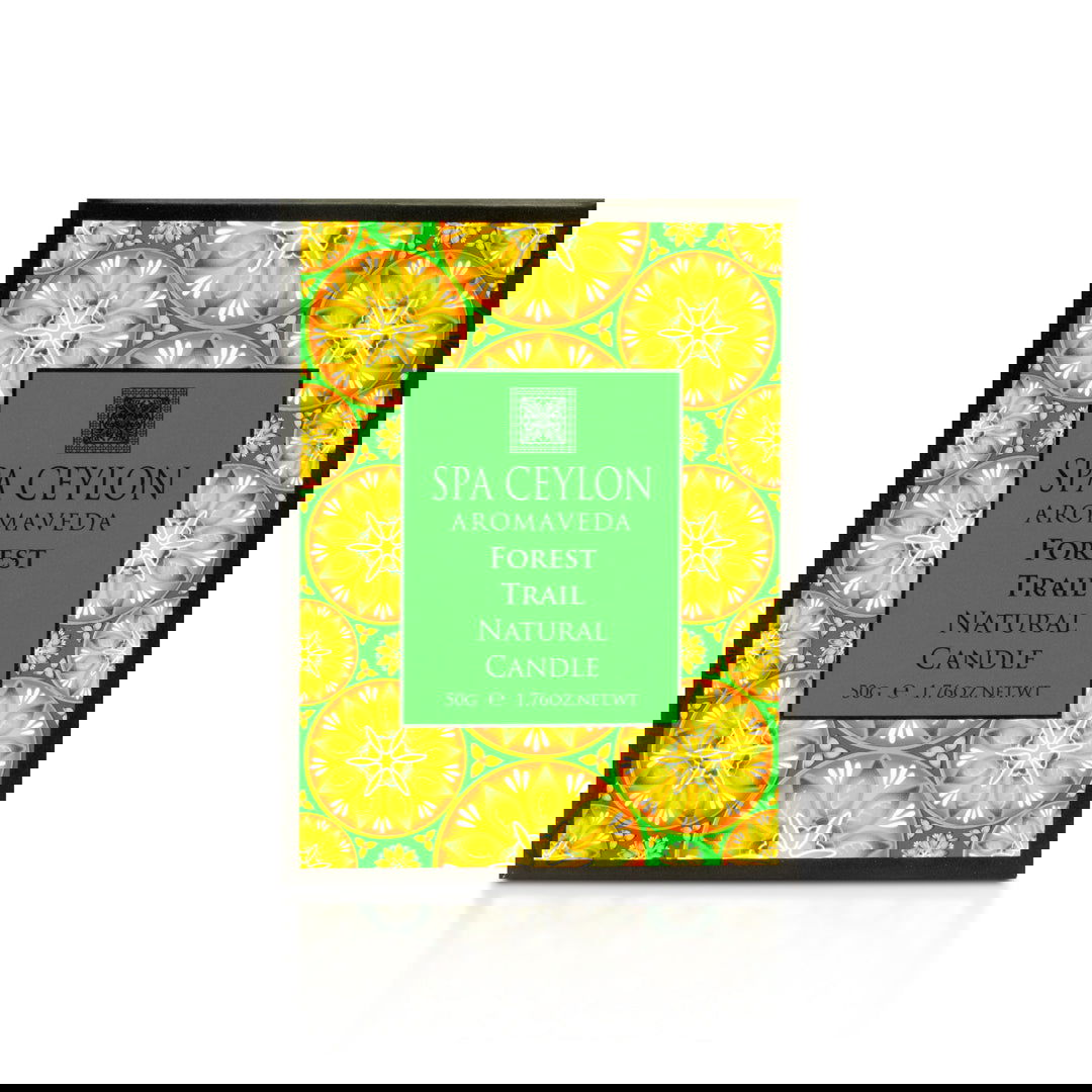 Forest Trail - Natural Candle 50g - Spa Ceylon Sri Lanka