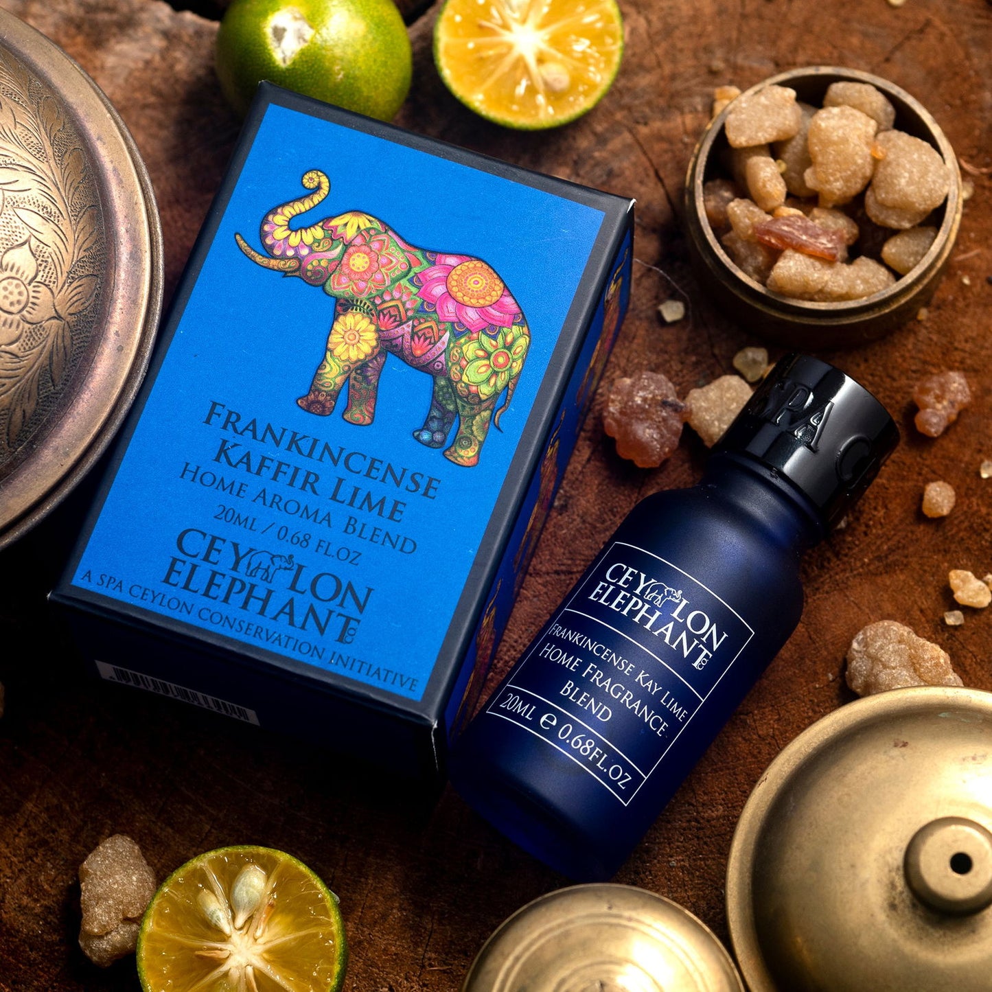 Frankincense Kaffir Lime- Ceylon Elephant Home Fragrance Blend 20ml - Spa Ceylon Sri Lanka