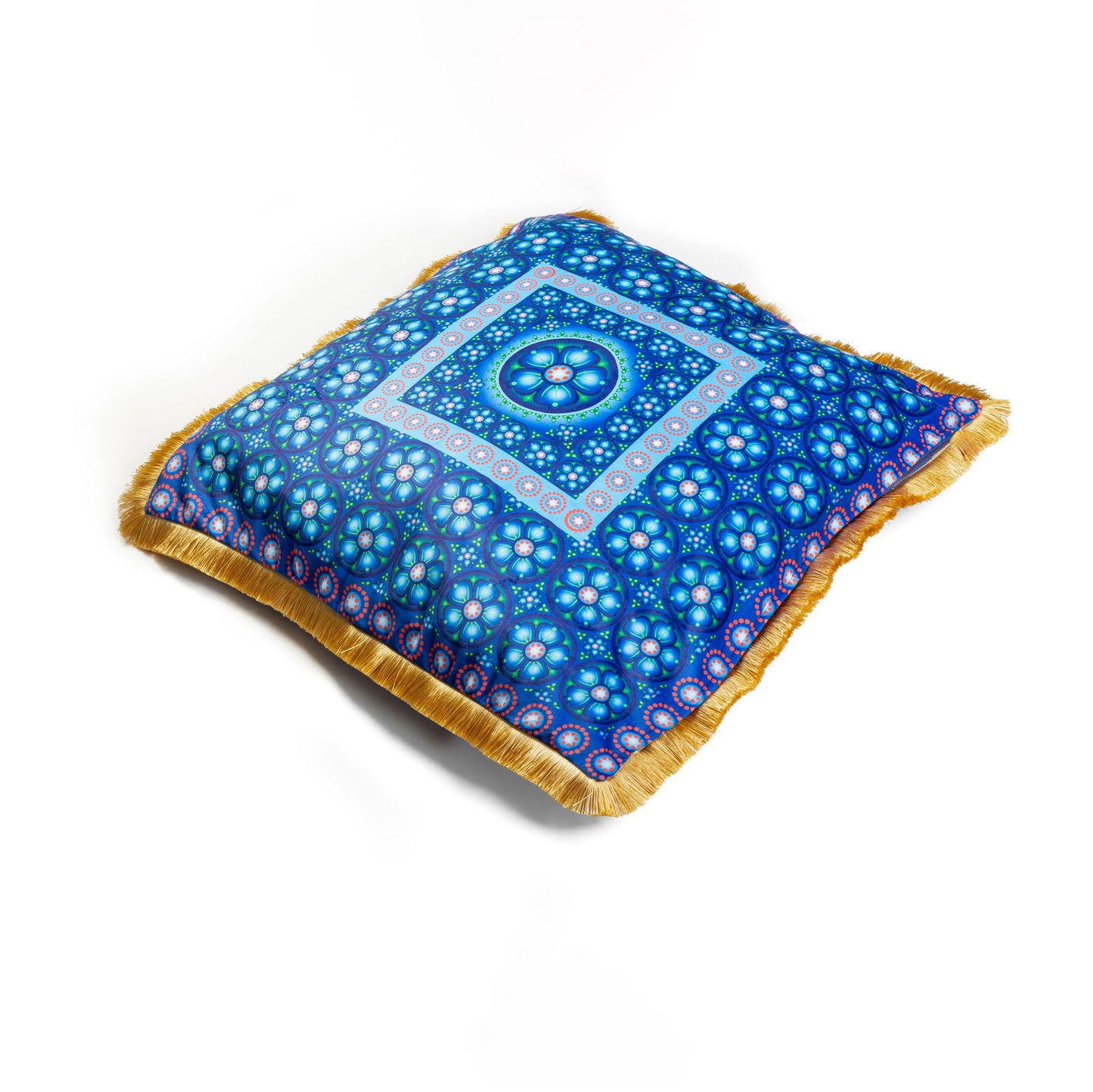 Frankincense Kay Lime Double Sided Velvet Cushion Cover 18"x18" - Spa Ceylon Sri Lanka