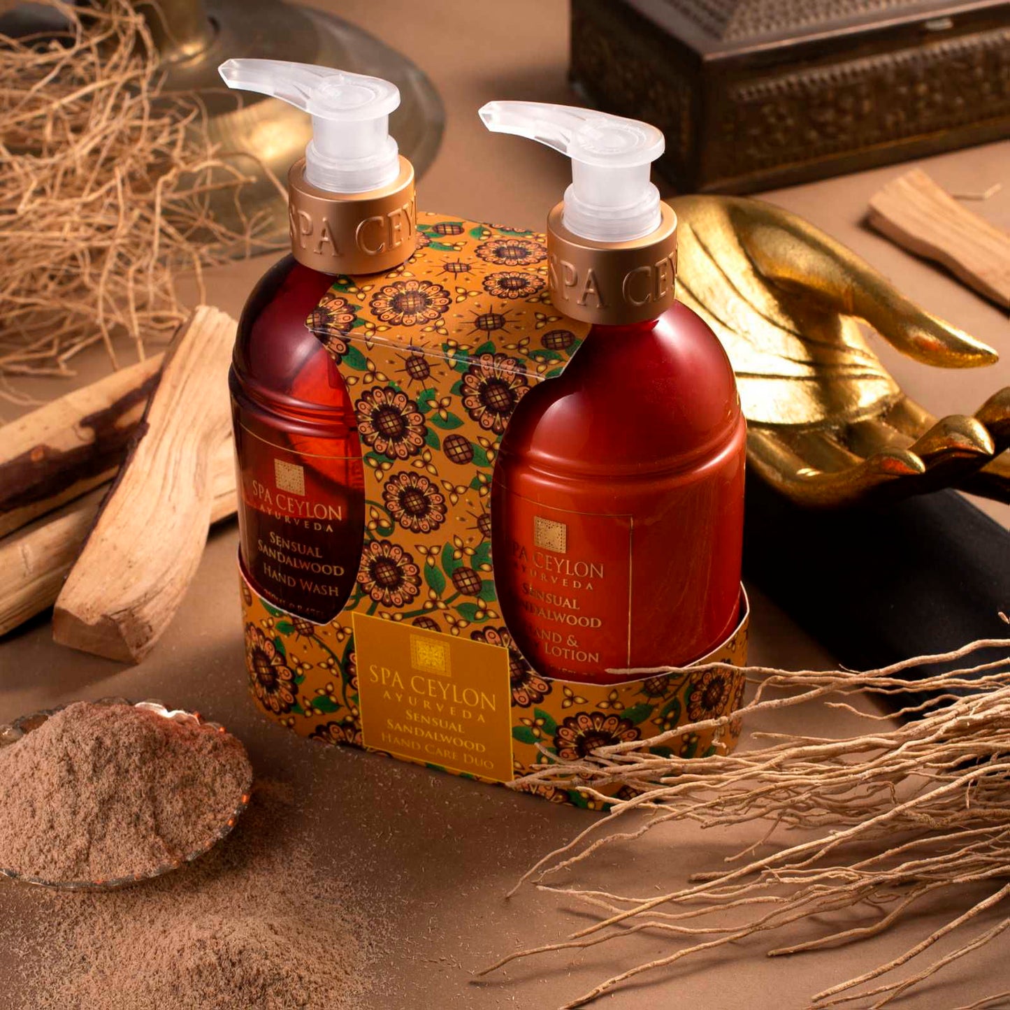 Hand Care Duo - Sensual Sandalwood - Spa Ceylon Sri Lanka