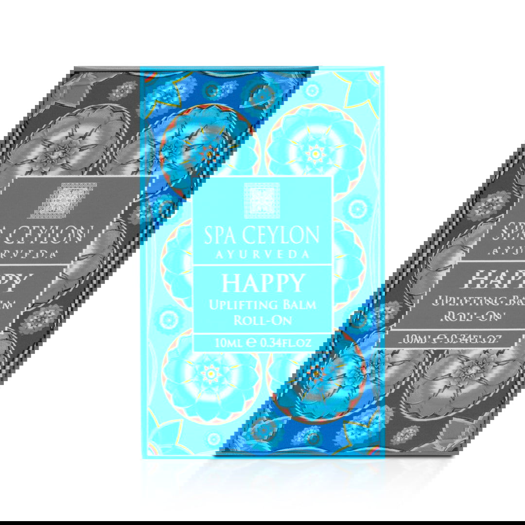 Happy Uplifting Balm Roll On 10ml - Spa Ceylon Sri Lanka