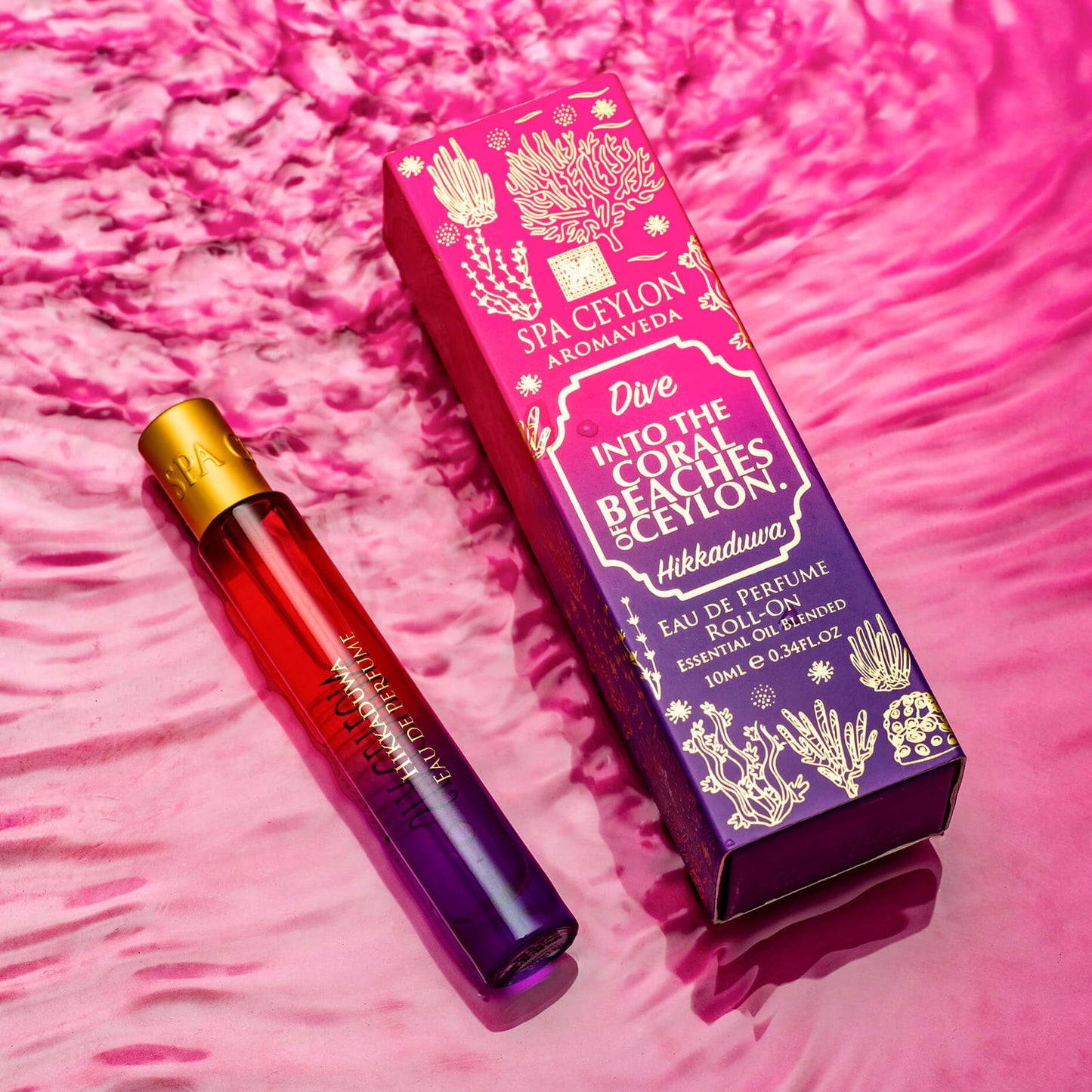 Hikkaduwa - Eau De Perfume Roll On 10ml - Spa Ceylon Sri Lanka