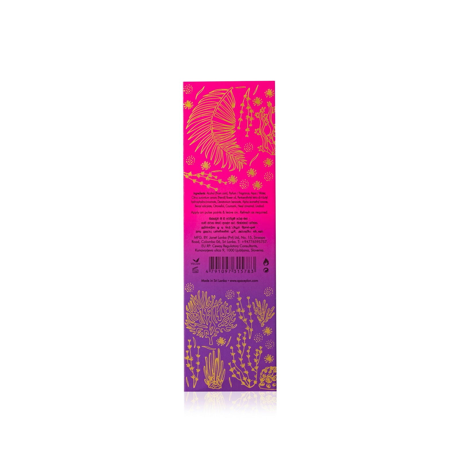 Hikkaduwa - Eau De Perfume Roll On 10ml - Spa Ceylon Sri Lanka