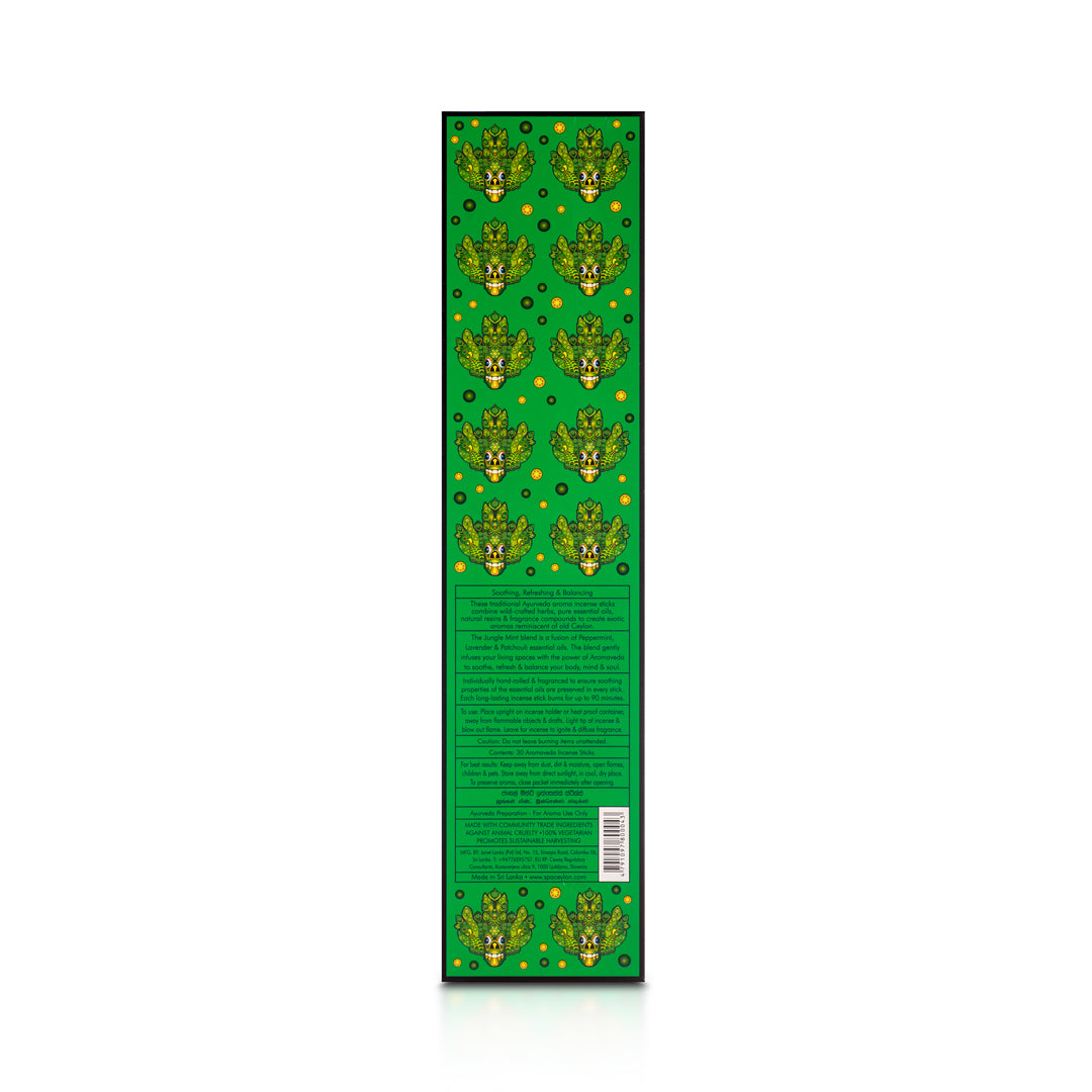 Jungle Mint - Mask Island - Incense Sticks - 30pc