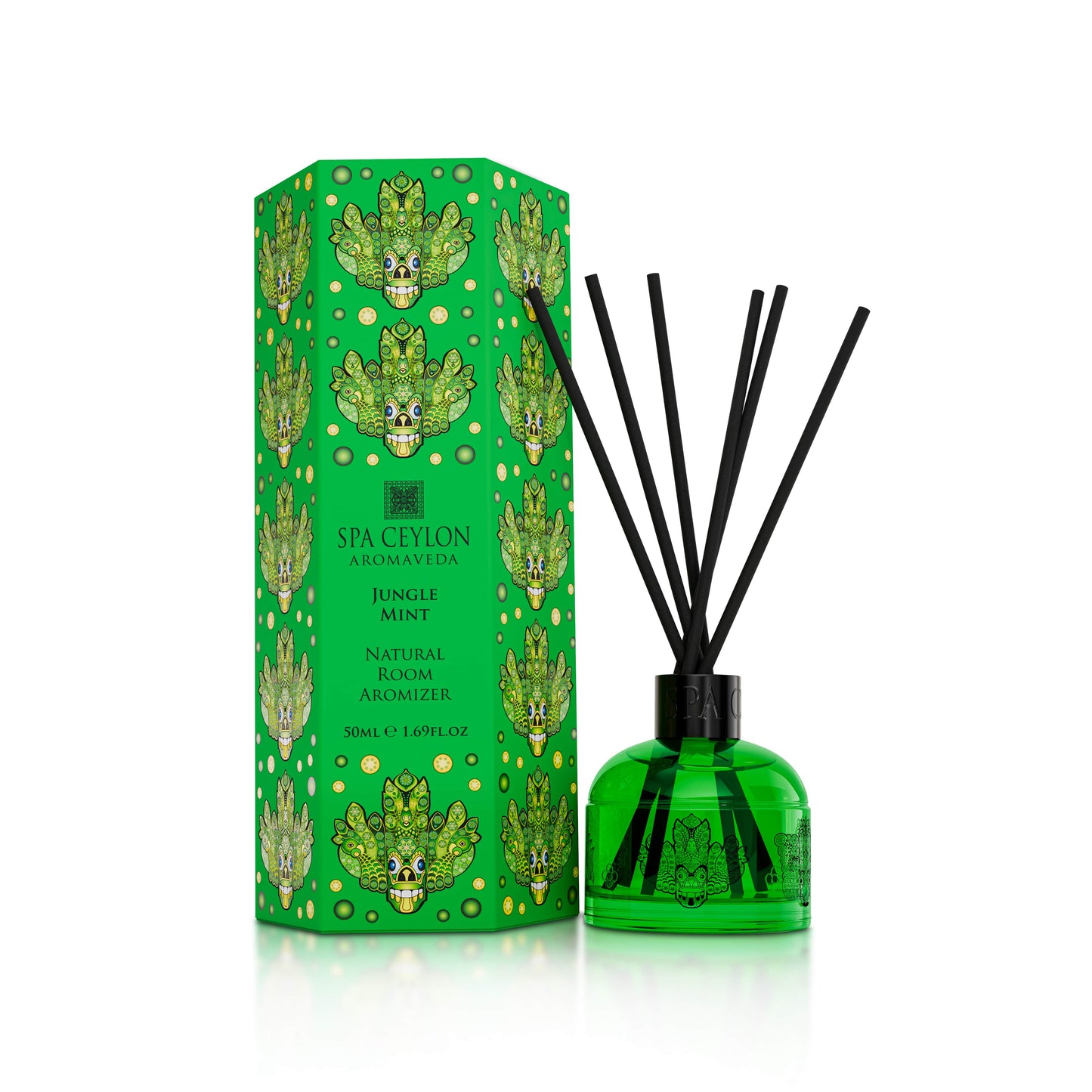 Jungle Mint - Mask Island - Natural Room Aromizer - 50ml