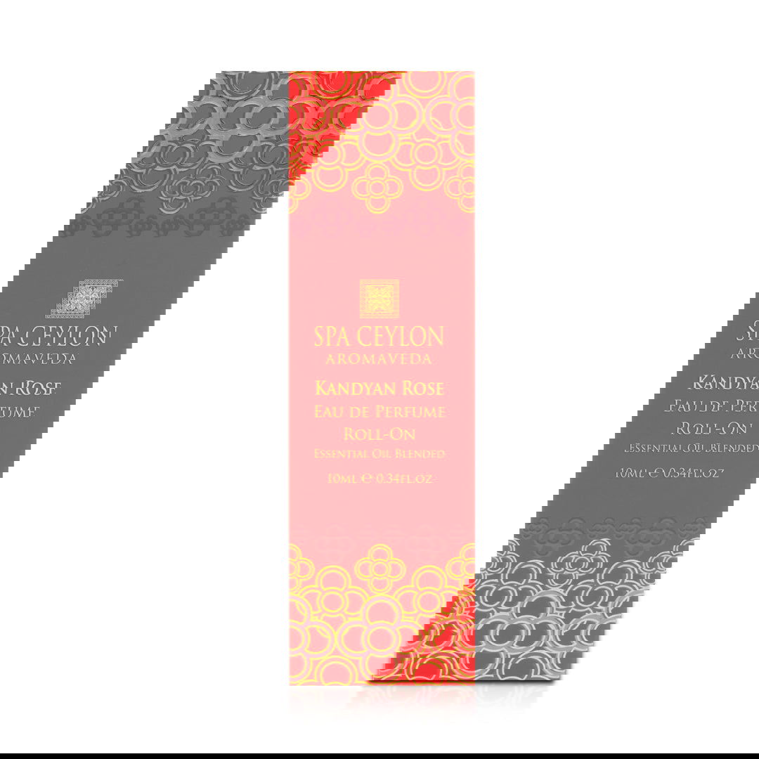 Kandyan Rose - Eau de Perfume Roll On - 10ml - Spa Ceylon Sri Lanka