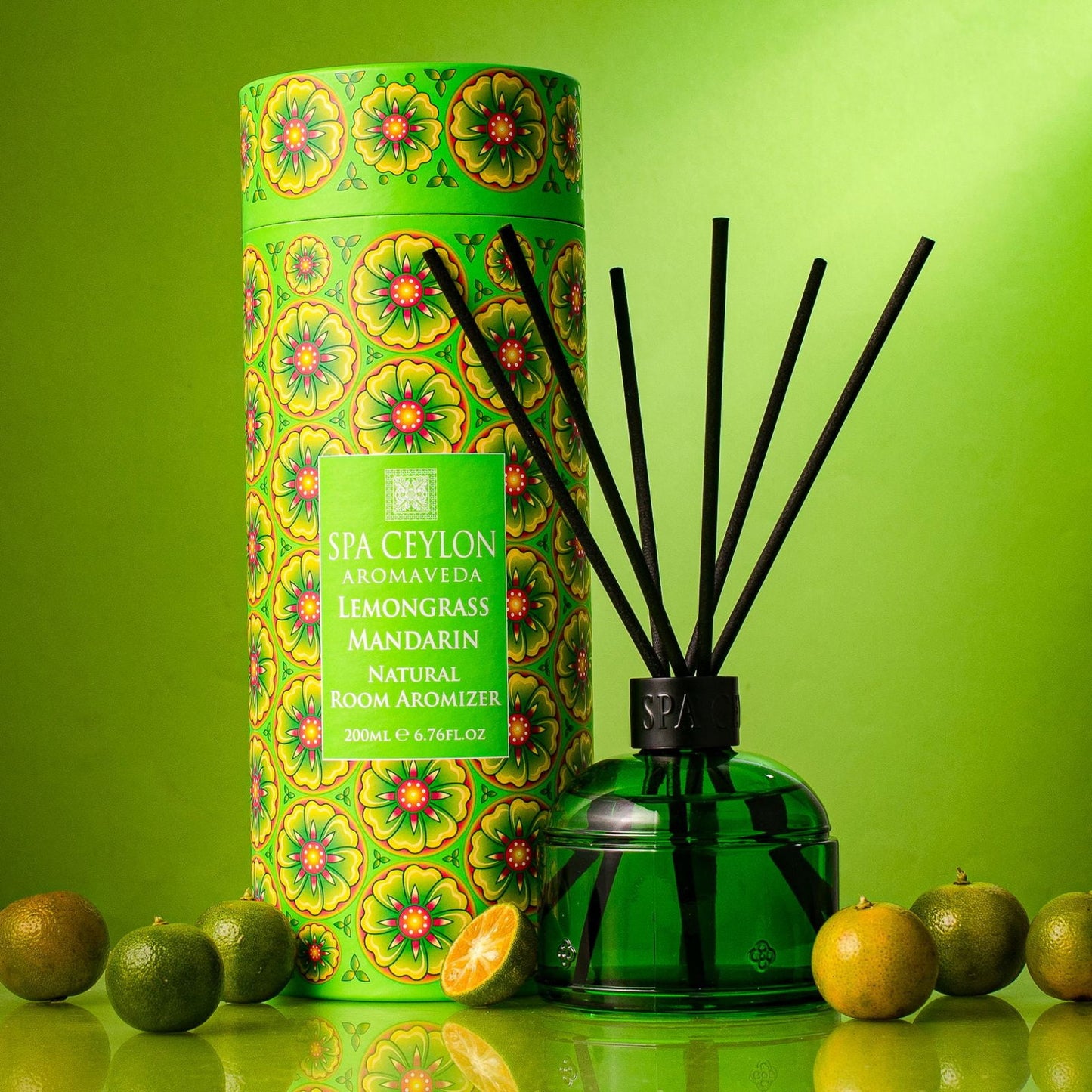 Lemongrass Mandarin -  Natural Room Aromizer 200ml - Spa Ceylon Sri Lanka